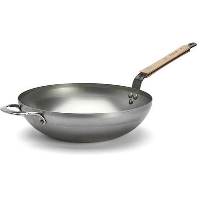 de Buyer 5717.32 Mineral B Bois Wok 32 cm