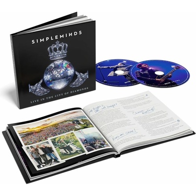 SIMPLE Minds Live in the city of Diamonds 2 CD