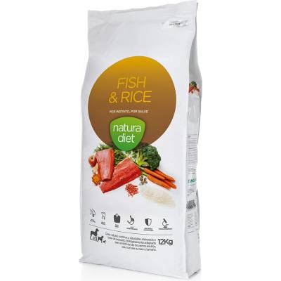 Natura Diet Adult ryby s ryžou - 12 kg