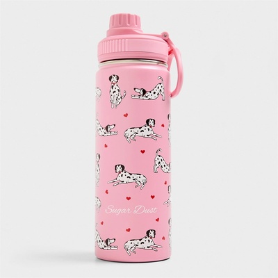 Chelsea Peers Women's Sugar Dust Sports Cap Waterbottle - Dalmations