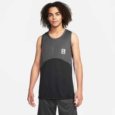 Nike Фланелка Nike Dri-FIT Starting 5 Men's Basketball Jersey - Black/Grey