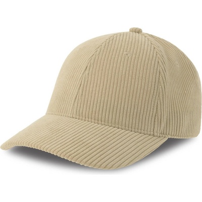 Atlantis Headwear Cordy-S 6 panelová manšestrová COT33022605299-stone Šedá kamenně