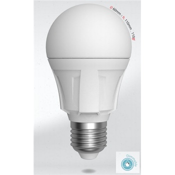 Skylighting LED žárovka 12W E27 Studená bílá Stmívatelná