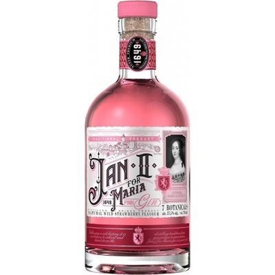 Jan II Maria Pink 37,5% 0,7 l (čistá fľaša)