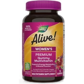 Image 1 of Nature's Way Alive! Women's Gummy Vitamins [75 Дъвчащи таблетки]