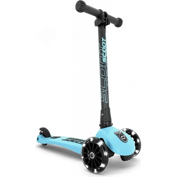 Scoot & Ride HighwayKick 3 LED borůvková