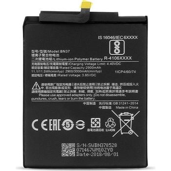 Xiaomi Батерия за Xiaomi Redmi 6A, BN37, оригинална, 3000 mAh (122752)