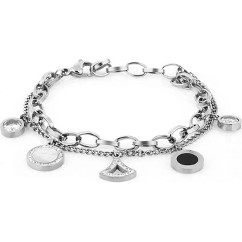 Daniel Klein Дамска гривна със седеф и кристали Daniel Klein DKJ. 3.2090. 01 (DKJ.3.2090.01)