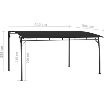 Image 1 of vidaXL 47979 4x3x2,55 m