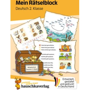 Mein Rätselblock Deutsch 2. Klasse | Melanie Rhauderwiek, Susanne Schulte (2023)