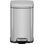 EKO 12 л кош за отпадъци с педал матиран инокс EKO от серия STELLA (EKO938412Matts/s)