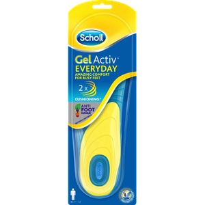 Scholl Стелки за ежедневни мъжки обувки Gel aktiv casual, размер 7-12, 1 Чифт (3036667)