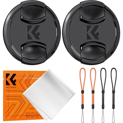 K&F Concept sada krytek objektivu 58 mm 7 v 1