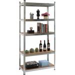 RFG Стелаж RFG, метален, с 5 рафта, 1000 х 400 х 1920 mm, MDF, до 65 kg