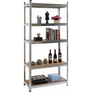 RFG Стелаж RFG, метален, с 5 рафта, 1000 х 400 х 1920 mm, MDF, до 65 kg