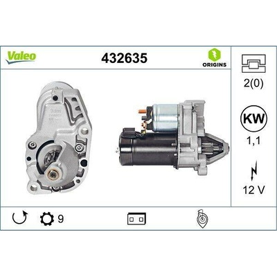 Startér VALEO 432635