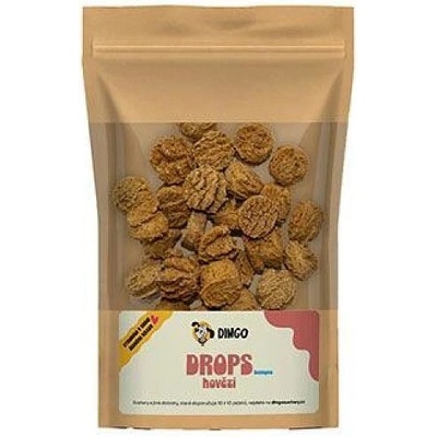 Dingo suchary drops Hovězí bezlepkové 500 g