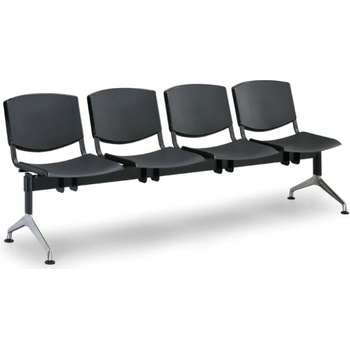 Euroseat plastová lavice do čakární Smile, 4-sedadlo