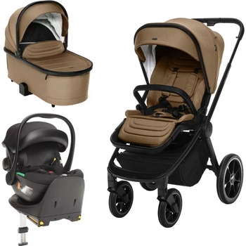 Zopa Set Move Cross 3 + korba Move XL 3 + autosedačka XM boss grey+ báze 2025 Toffee Brown