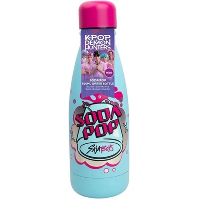 K-pop demon hunters Мини бутилка за вода KPop Demon Hunters - Soda Pop, 500 ml (CR4128)