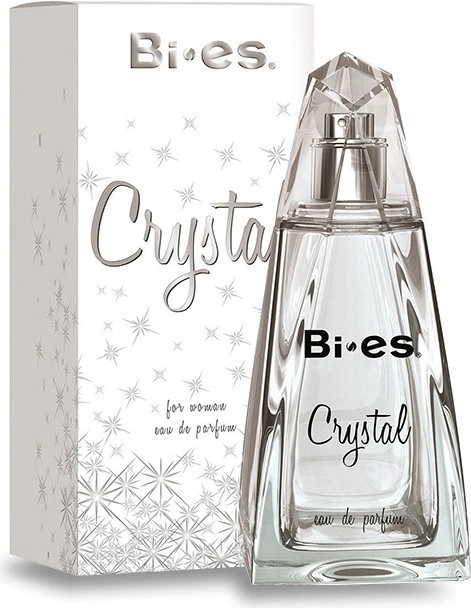 Bi-es Crystal Eau De Parfum Für Damen – 100 Ml, Frischer Duft Mit Grapefruit, Rose & Vanille