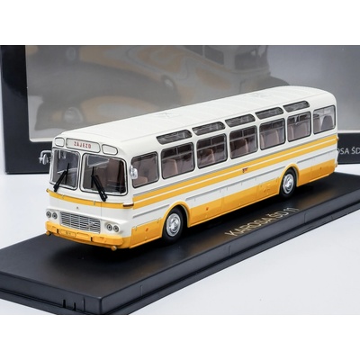 Karosa ŠD 11 Žlutá - časopis s modelem - MK model 1:43