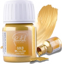 Fractal Tekutá metalická barva Gold 30 ml