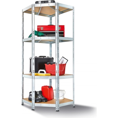 Parkside Regál Rivet 180 x 70 x 70 x 40 cm 4 police 100373576