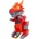 HTI Интерактивната играчка Teamsterz Robo Wreckerz Mega Beast - Динозавър (1407002)