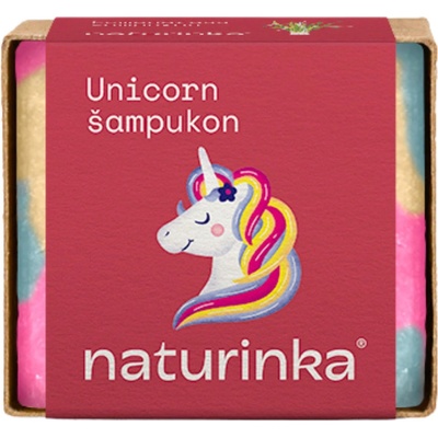 Naturinka Unicorn vanilkový šampukon 60 g