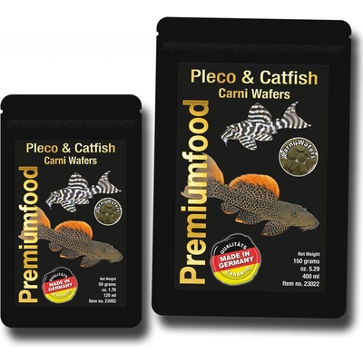 DiscusFood Pleco & Catfish Carni Wafers 50 g, 120 ml