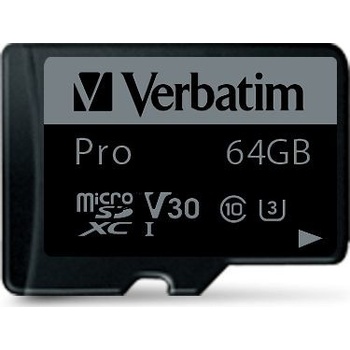 VERBATIM microSDXC UHS-I 64GB 47042