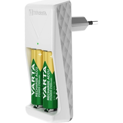 VARTA Mini Charger + 2x AA 2100 mAh 57656101451