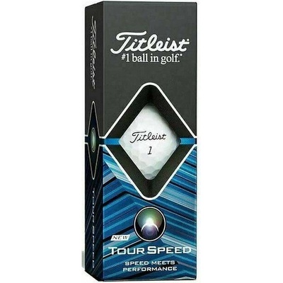 Titleist Tour Speed 22 biele 3 ks