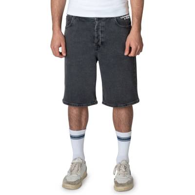 HOME BOY къси панталони unisex HOME BOY - x-tra Baggy - Denim - Washed Grey - 01SH0384 WASHED GREY-85
