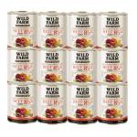 WILD FARM PURE MONO - говеждо с тиква и киноа 12x800 г - монопротеинова храна за кучета