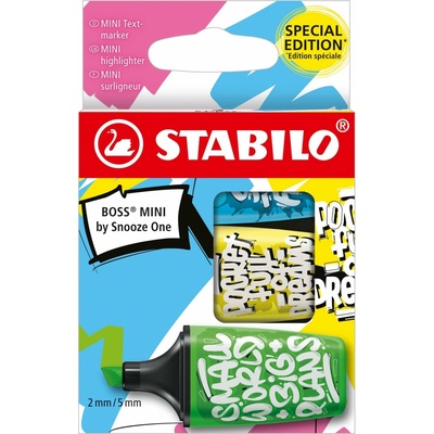 Stabilo Boss Mini Snooze One 3 rôzne farby