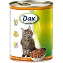 Krmivo pro kočky Dax drůbeží kousky kočka 830 g