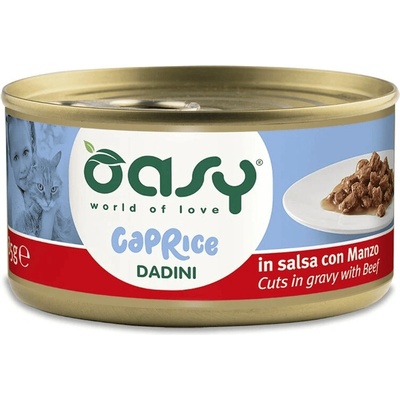 Oasy Caprice Cuts in gravy with Beef 85 g