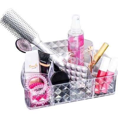 Bathroom Solutions Bathroom Solutions Kosmetický organizér Eleganza, čirá