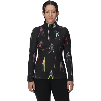 SPYDER Vivid 1/2 Zip W Vintage Vibes Black 2025/2026
