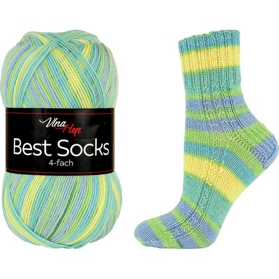 Vlna-hep Příze Best socks 4-fach - ponožková - vlna Best socks: 7356