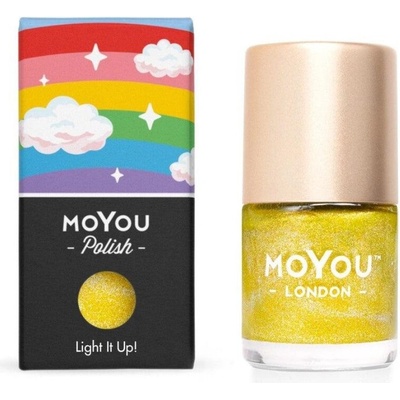 MoYou Razítkovací lak na nehty Light it Up! 9 ml
