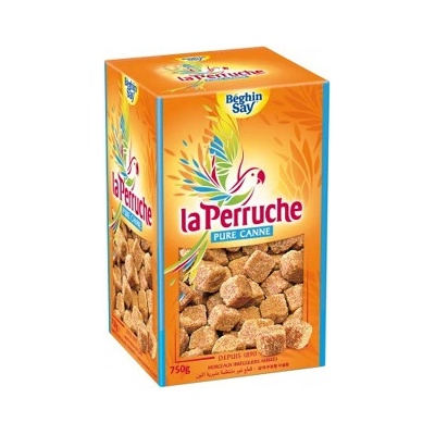 Bosfood Třtinový hnědý cukr nakrájený La Perruche 750 g
