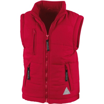 Result dětská zateplená vesta červená – Zboží Dáma