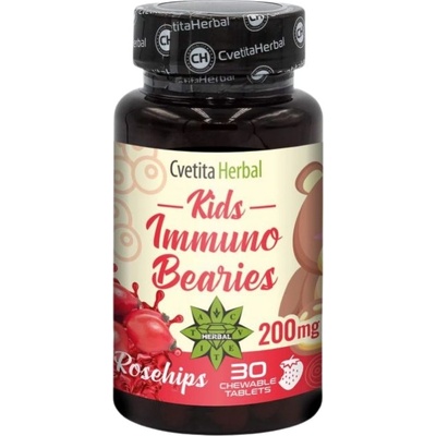 Cvetita Herbal Kids Immuno Bearies 200 mg [30 Таблетки]