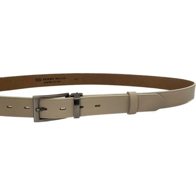 Penny Belts pánský kožený opasek 30-020-8-44 béžový
