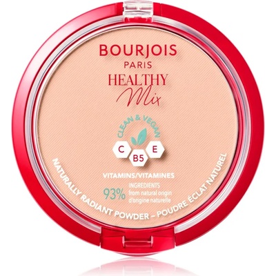 Bourjois Healthy Mix матираща пудра за сияен вид на кожата цвят 03 Rose Beige 10 гр