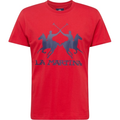 La Martina Тениска червено, размер L