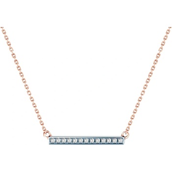 SAVICKI Колие Savicki: розово злато, диаманти